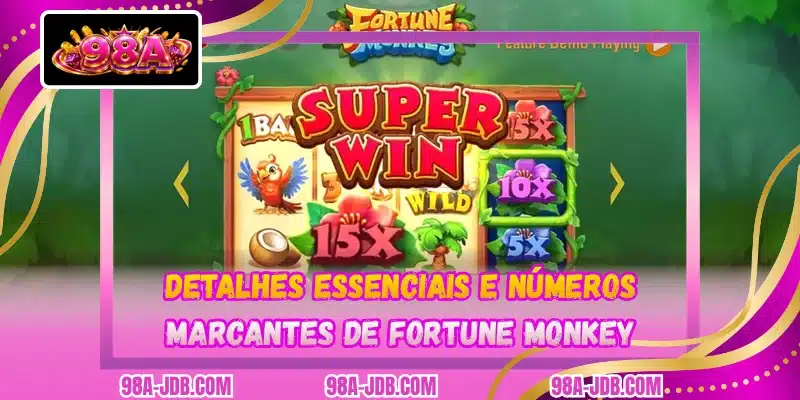 Detalhes essenciais e números marcantes de Fortune Monkey