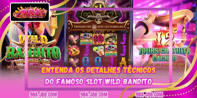 Entenda os detalhes técnicos do famoso slot Wild Bandito