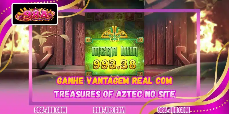 Ganhe vantagem real com Treasures Of Aztec no site